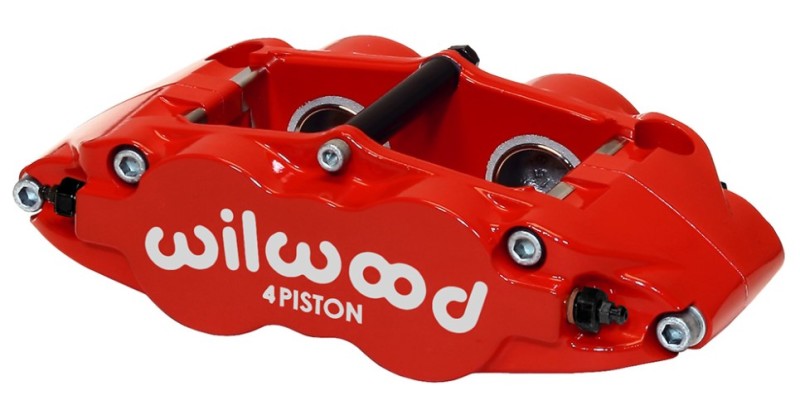 Wilwood Caliper-Narrow Superlite 4R - Red 1.75/1.75in Pistons 1.10in Disc Wilwood Caliper-Narrow Superlite 4R - Red 1.75/1.75in Pistons 1.10in Disc