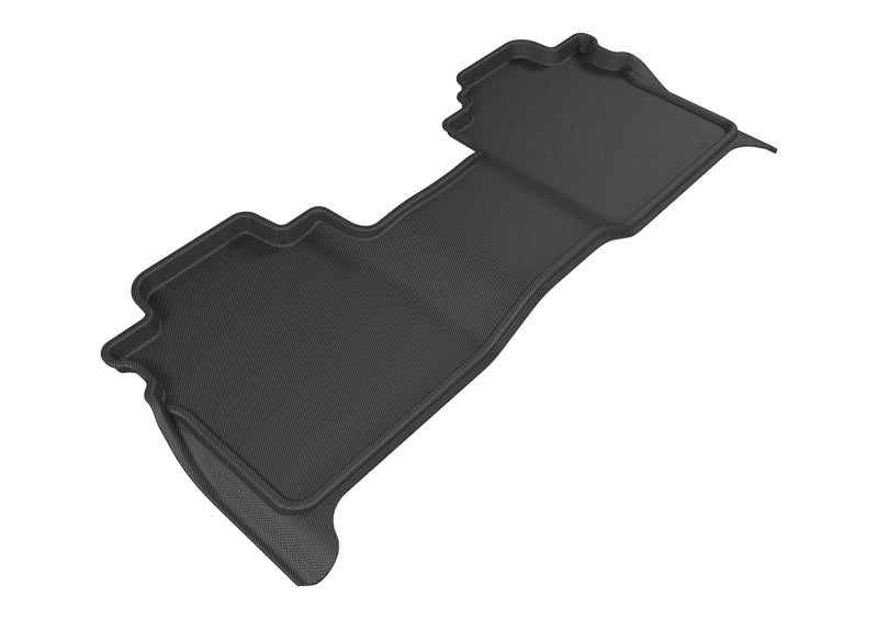 3D MAXpider 2016-2019 Nissan Titan Crew Cab Kagu 2nd Row Floormats - Black 3D MAXpider 2016-2019 Nissan Titan Crew Cab Kagu 2nd Row Floormats - Black