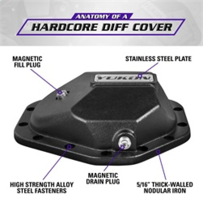 Yukon Gear Hardcore Diff Cover for 14 Bolt GM Rear w/ 8mm Cover Bolts Yukon Gear Hardcore Diff Cover for 14 Bolt GM Rear w/ 8mm Cover Bolts