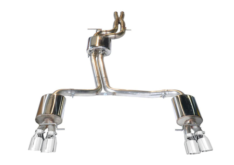 AWE Tuning Audi B8 / B8.5 S4 3.0T Touring Edition Exhaust - Chrome Silver Tips (90mm) AWE Tuning Audi B8 / B8.5 S4 3.0T Touring Edition Exhaust - Chrome Silver Tips (90mm)