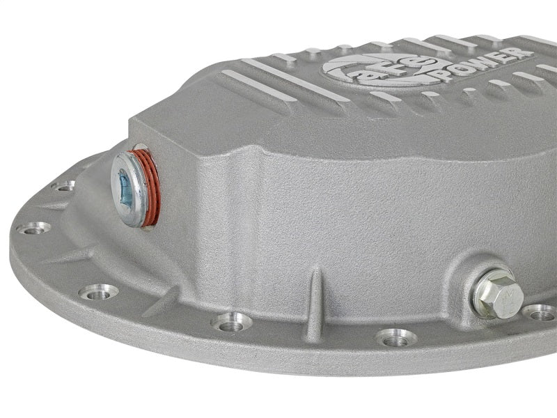 afe Front Differential Cover (Raw; Street Series); Dodge Diesel Trucks 03-12 L6-5.9/6.7L (td) afe Front Differential Cover (Raw; Street Series); Dodge Diesel Trucks 03-12 L6-5.9/6.7L (td)