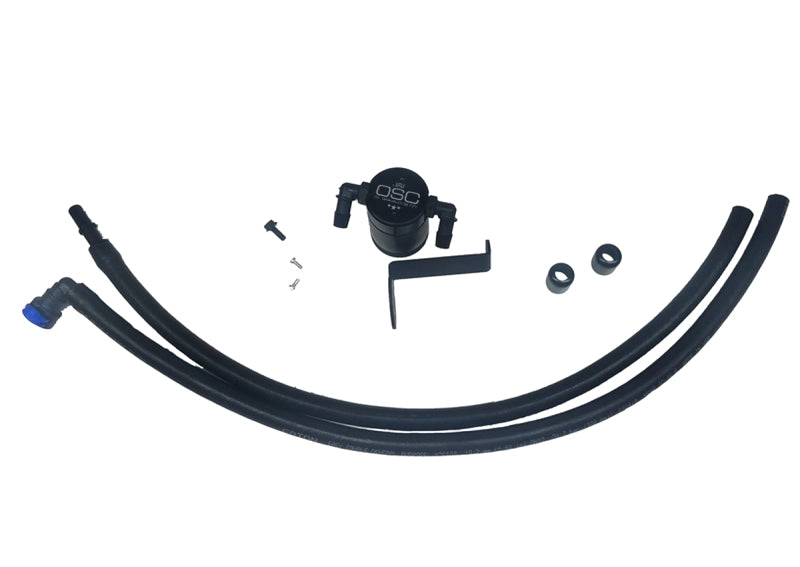J&L 2019-2024 Ford Ranger 2.3L Driver Side Oil Separator 3.0 - Blk Anodized J&L 2019-2024 Ford Ranger 2.3L Driver Side Oil Separator 3.0 - Blk Anodized