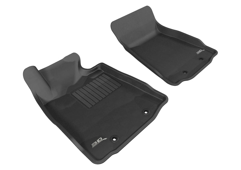 3D MAXpider 2009-2019 Nissan 370Z Kagu 1st Row Floormat - Black 3D MAXpider 2009-2019 Nissan 370Z Kagu 1st Row Floormat - Black