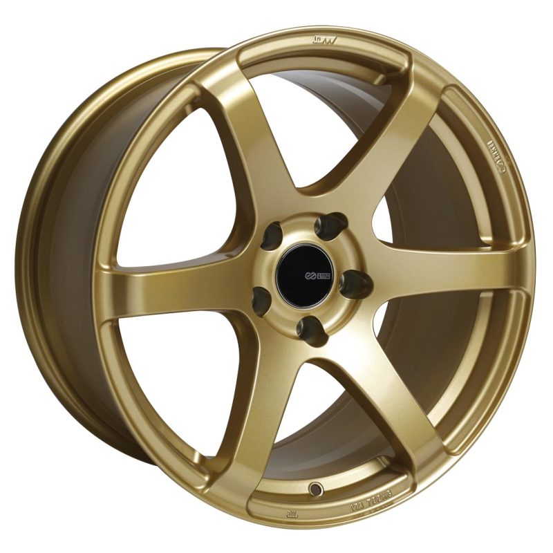 Enkei T6S 18x8 45mm Offset 5x100 Bolt Pattern 72.6 Bore Gold Wheel Enkei T6S 18x8 45mm Offset 5x100 Bolt Pattern 72.6 Bore Gold Wheel