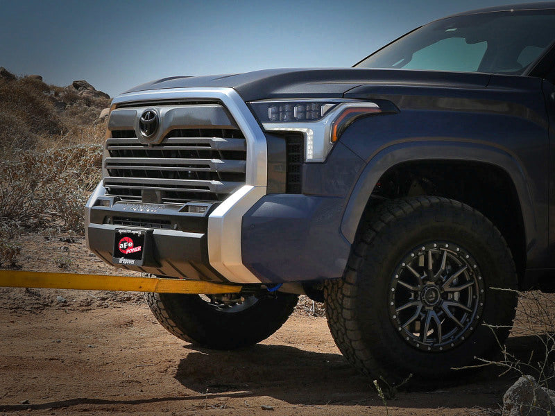 aFe Toyota Tundra 2022 V6-3.5L (tt) Front Tow Hook Blue aFe Toyota Tundra 2022 V6-3.5L (tt) Front Tow Hook Blue
