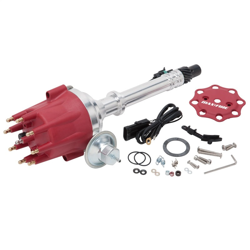 Edelbrock Max-Fire Distributor Chevy 262-502 V8 w/ Fixed Collar (excl Tall Deck Blocks and 348/409) Edelbrock Max-Fire Distributor Chevy 262-502 V8 w/ Fixed Collar (excl Tall Deck Blocks and 348/409)
