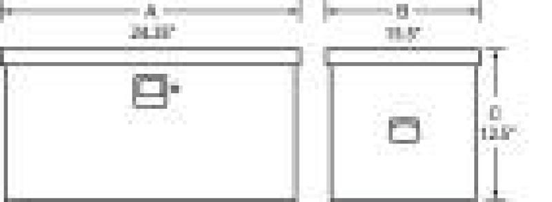 Tradesman Steel Job Site Box/Chest (Light Duty/Small) (24in.) - White Tradesman Steel Job Site Box/Chest (Light Duty/Small) (24in.) - White