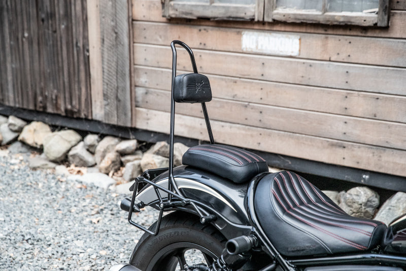 Burly Brand 21-22 Rebel 1100 Sissy Bar Tall 20in - Black Burly Brand 21-22 Rebel 1100 Sissy Bar Tall 20in - Black