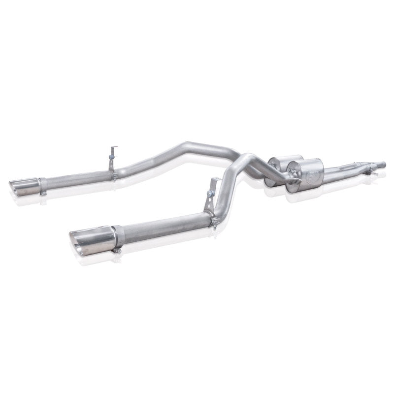 Stainless Works Chevy Silverado/GMC Sierra 2007-16 5.3L/6.2L Exhaust Y-Pipe Under Bumper Exit Stainless Works Chevy Silverado/GMC Sierra 2007-16 5.3L/6.2L Exhaust Y-Pipe Under Bumper Exit