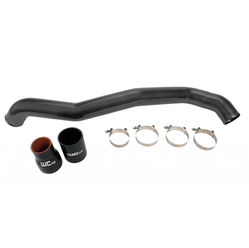 Wehrli 11-16 Chevrolet 6.6L LML Duramax Driver Side 3in Intercooler Pipe - Gun Metal Wehrli 11-16 Chevrolet 6.6L LML Duramax Driver Side 3in Intercooler Pipe - Gun Metal