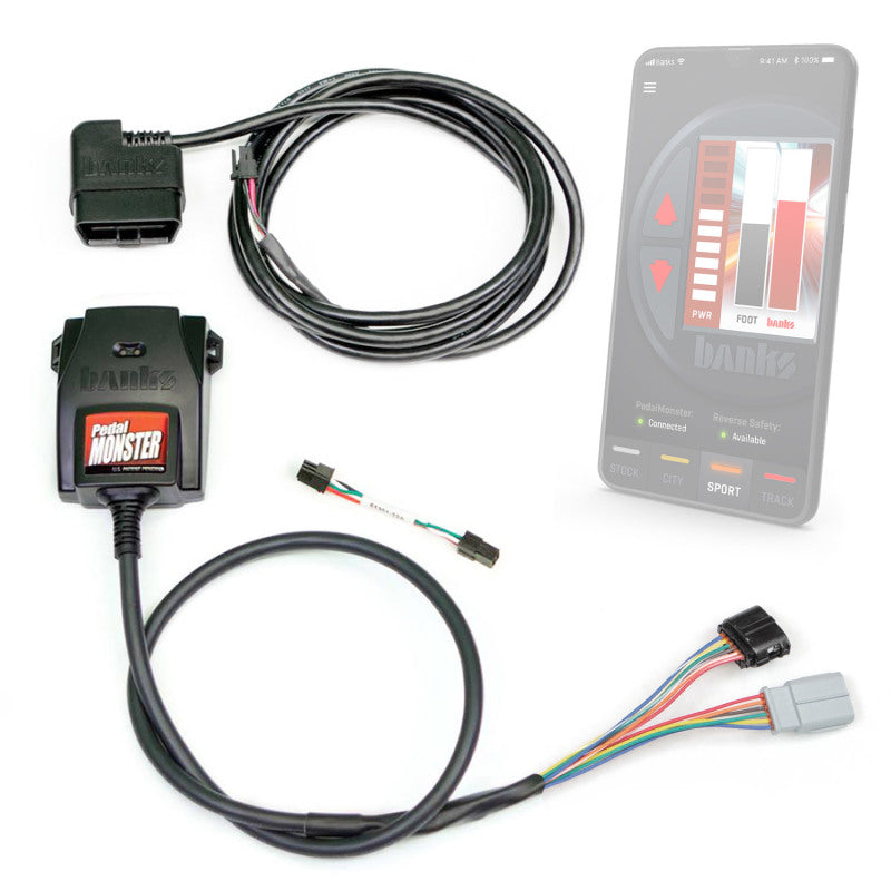 Banks Power Pedal Monster Throttle Sensitivity Booster (Stand-Alone) - Use w/Phone Banks Power Pedal Monster Throttle Sensitivity Booster (Stand-Alone) - Use w/Phone