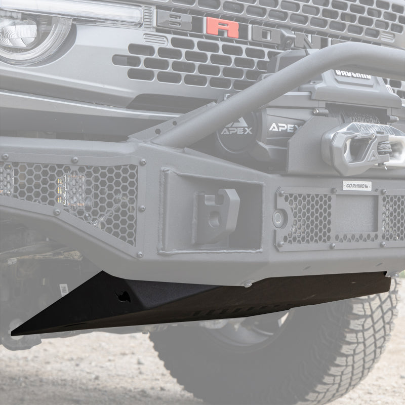 Go Rhino 21-24 Ford Bronco (Excl. Sport) Rockline Front Bumper Lower Skid Plate Go Rhino 21-24 Ford Bronco (Excl. Sport) Rockline Front Bumper Lower Skid Plate