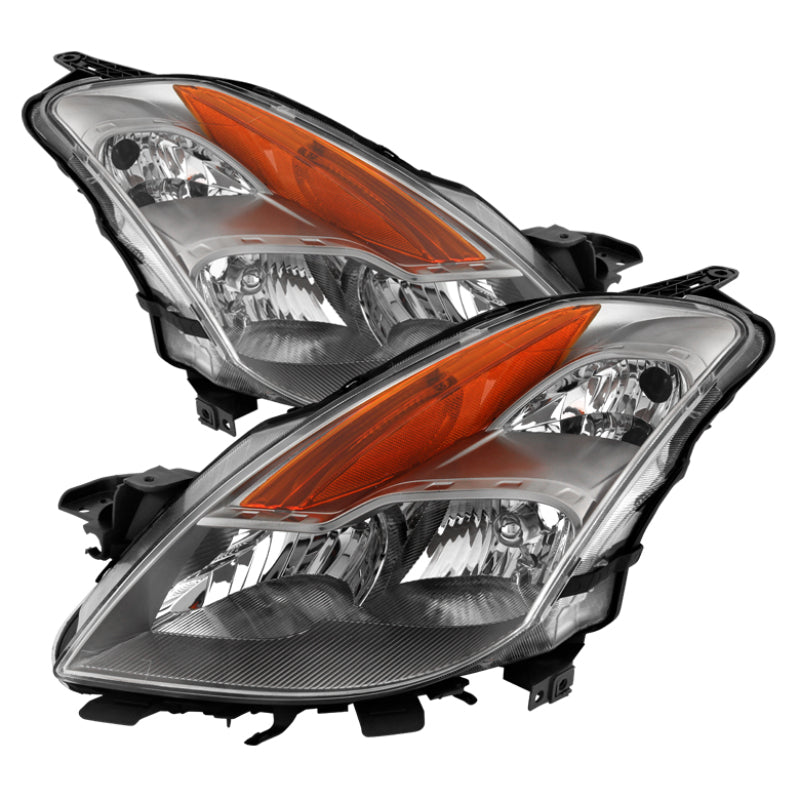 Xtune Nissan Altima Coupe 08-09 Halogen Only OEM Headlights Chrome HD-JH-NA08-2D-C Xtune Nissan Altima Coupe 08-09 Halogen Only OEM Headlights Chrome HD-JH-NA08-2D-C