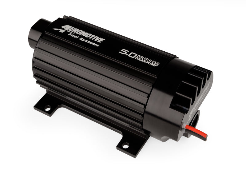 Aeromotive 5.0 Brushless Spur Gear External Fuel Pump - In-Line - 5gpm Aeromotive 5.0 Brushless Spur Gear External Fuel Pump - In-Line - 5gpm