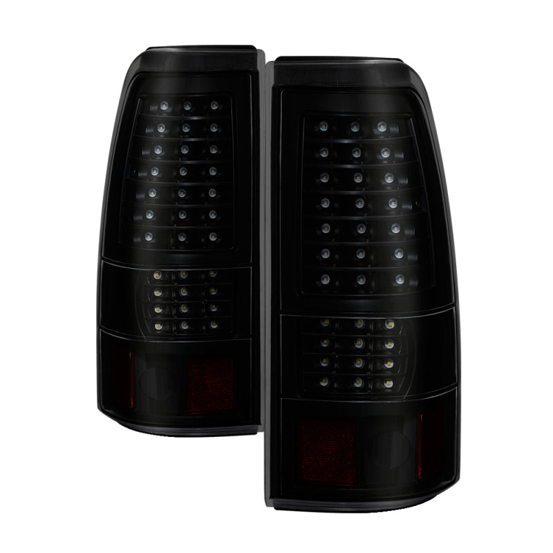 xTune 03-06 Chevrolet Silverado 1500 LED Tail Lights - Black Smoke (ALT-JH-CSIL03-LED-BSM) xTune 03-06 Chevrolet Silverado 1500 LED Tail Lights - Black Smoke (ALT-JH-CSIL03-LED-BSM)