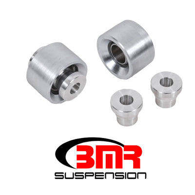 BMR 15-17 S550 Mustang STD. Rear Lower Control Arm Bearing Kit - Silver Zinc