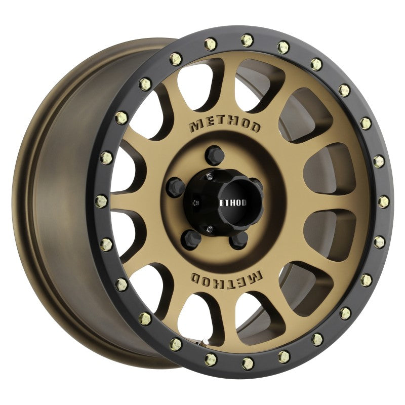 Method MR305 NV 18x9 0mm Offset 5x150 116.5mm CB Method Bronze/Black Street Loc Wheel Method MR305 NV 18x9 0mm Offset 5x150 116.5mm CB Method Bronze/Black Street Loc Wheel