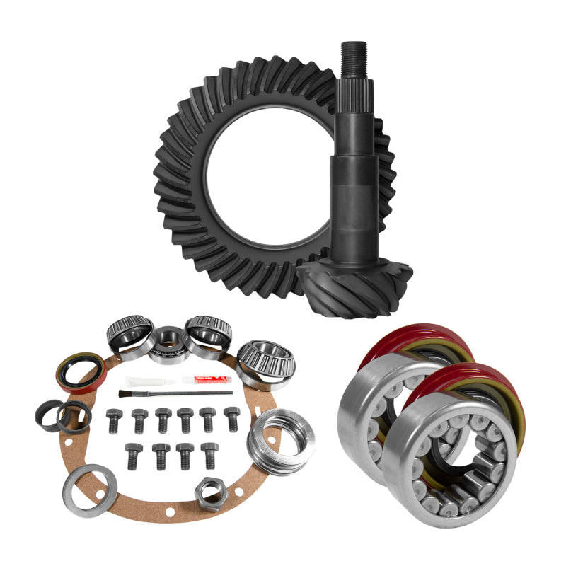 Yukon 8.5in GM 4.56 Rear Ring & Pinion Install Kit Axle Bearings 1.625in Case Journal Yukon 8.5in GM 4.56 Rear Ring & Pinion Install Kit Axle Bearings 1.625in Case Journal