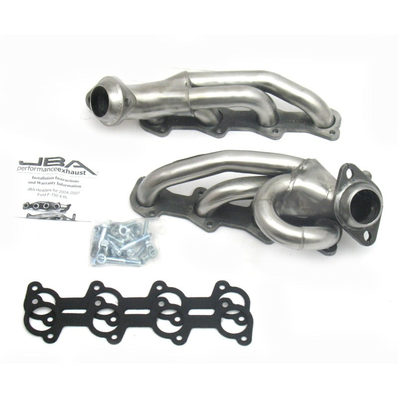 JBA 04-08 Ford F-150 4.6L 2V 1-1/2in Primary Raw 409SS Cat4Ward Header JBA 04-08 Ford F-150 4.6L 2V 1-1/2in Primary Raw 409SS Cat4Ward Header