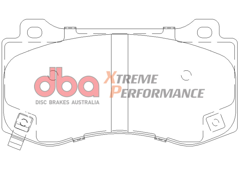 DBA 06-07 Dodge Magnum SRT8 / 06-09 Challenger SRT8 XP650 Front Brake Pads DBA 06-07 Dodge Magnum SRT8 / 06-09 Challenger SRT8 XP650 Front Brake Pads