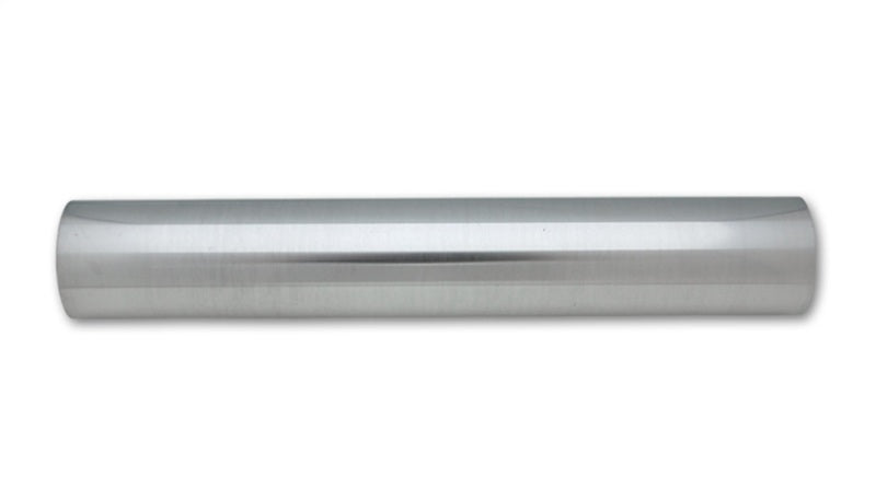 Vibrant 2.75in O.D. Universal Aluminum Tubing (18in long Straight Pipe) - Polished Vibrant 2.75in O.D. Universal Aluminum Tubing (18in long Straight Pipe) - Polished