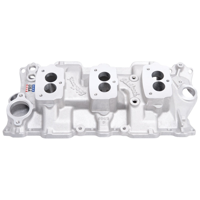 Edelbrock Manifold Vintage Series C357B 3X2 Edelbrock Manifold Vintage Series C357B 3X2