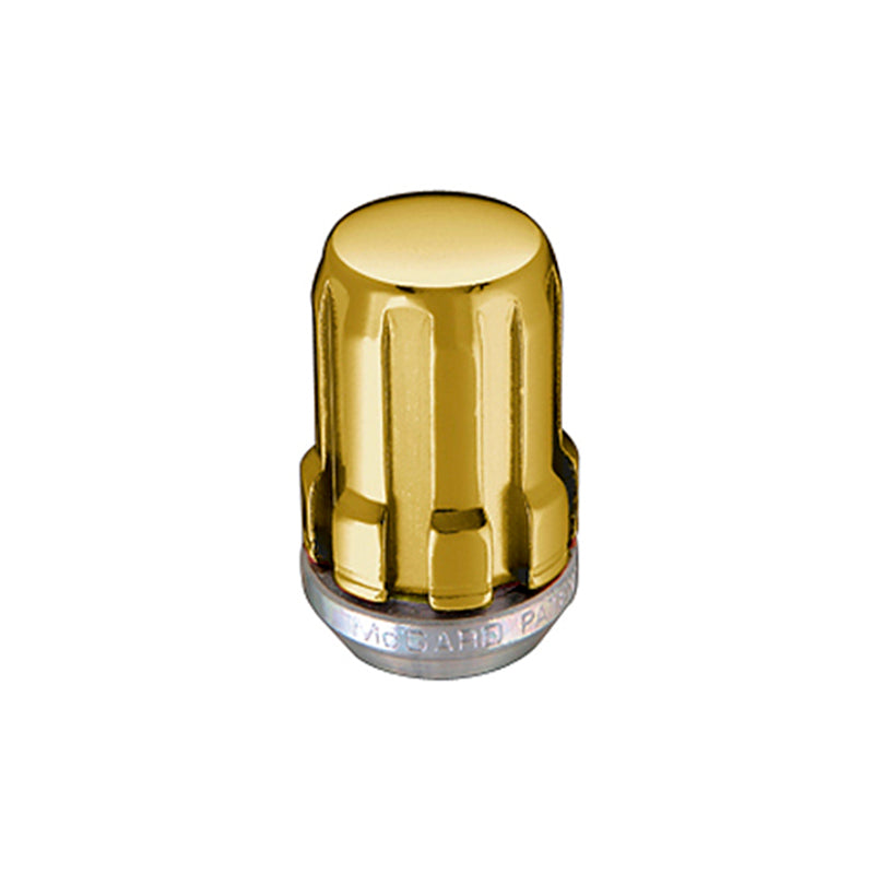 McGard SplineDrive Lug Nut (Cone Seat) M12X1.5 / 1.24in. Length (Box of 50) - Gold (Req. Tool) McGard SplineDrive Lug Nut (Cone Seat) M12X1.5 / 1.24in. Length (Box of 50) - Gold (Req. Tool)