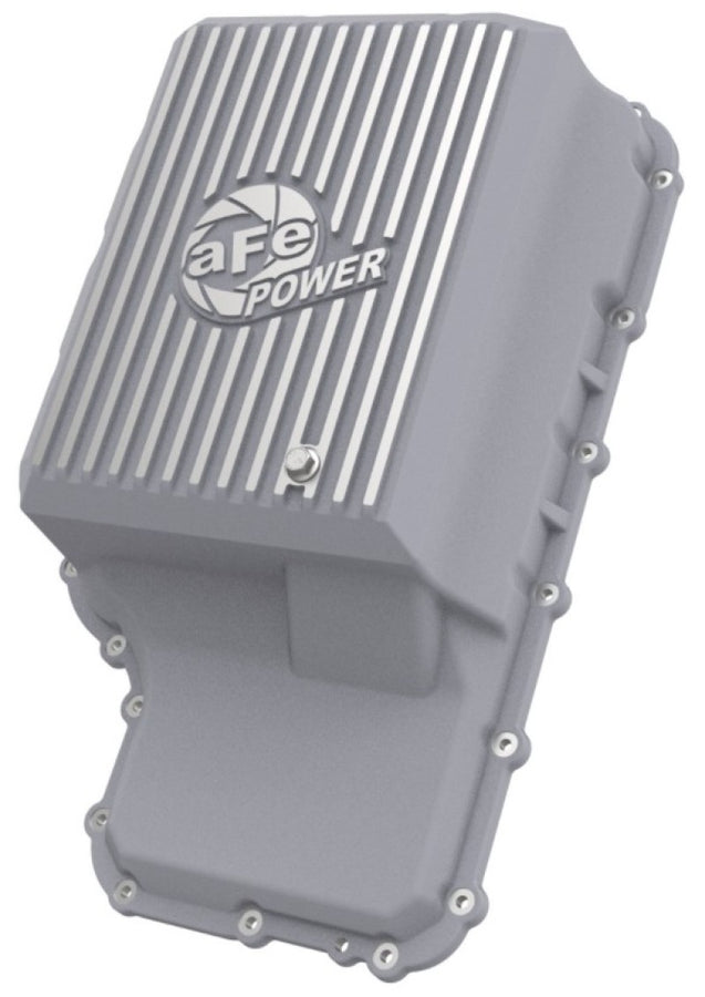 aFe 20-21 Ford Truck w/ 10R140 Transmission Pan Raw POWER Street Series w/ Machined Fins aFe 20-21 Ford Truck w/ 10R140 Transmission Pan Raw POWER Street Series w/ Machined Fins