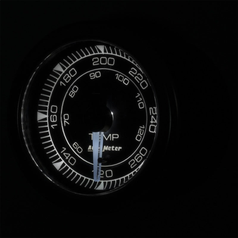 Autometer Chrono 2-1/16in 120-280 Degree Temperature Gauge Autometer Chrono 2-1/16in 120-280 Degree Temperature Gauge