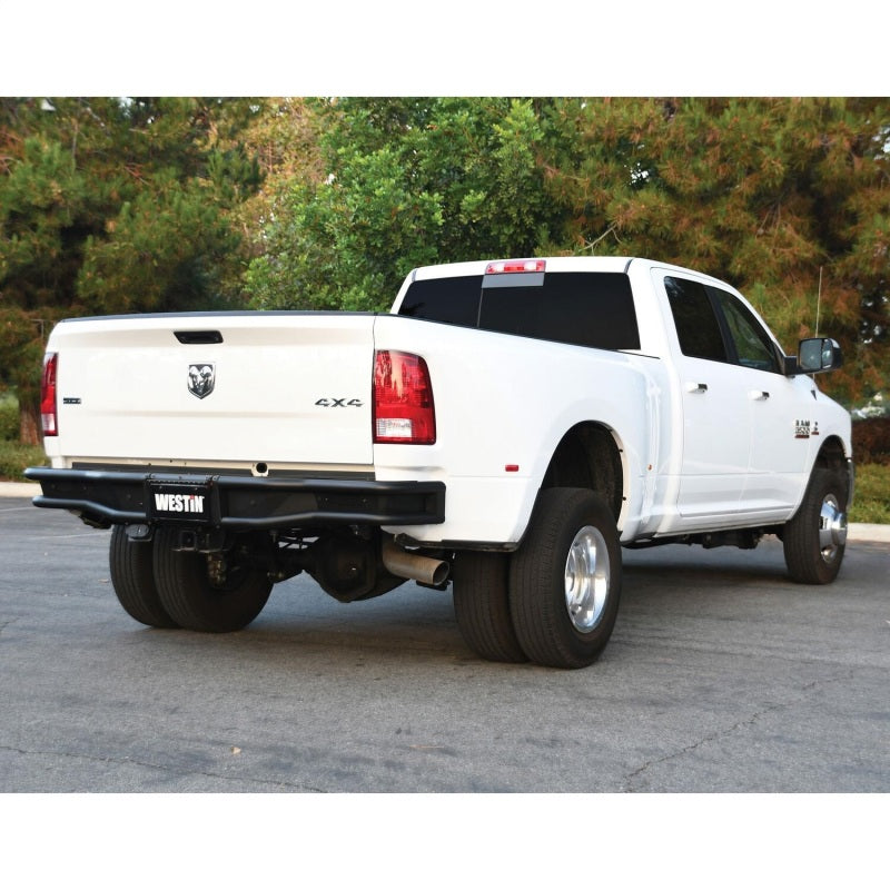 Westin 2013-2018 Ram 1500 Outlaw Rear Bumper - Textured Black Westin 2013-2018 Ram 1500 Outlaw Rear Bumper - Textured Black