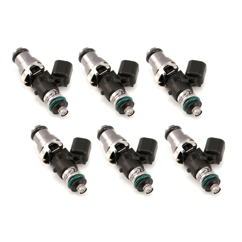 Injector Dynamics 1340cc Injectors - 48mm Length - 14mm Grey Top - 14mm Lower O-Ring (Set of 6) Injector Dynamics 1340cc Injectors - 48mm Length - 14mm Grey Top - 14mm Lower O-Ring (Set of 6)