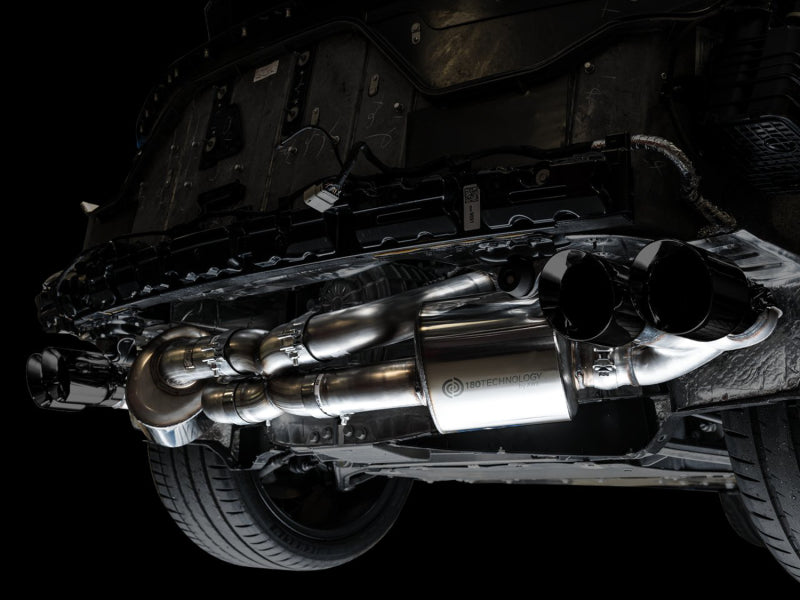 AWE Tuning 2020 Chevrolet Corvette (C8) Touring Edition Exhaust - Quad Diamond Black Tips AWE Tuning 2020 Chevrolet Corvette (C8) Touring Edition Exhaust - Quad Diamond Black Tips