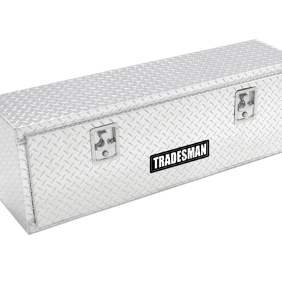 Tradesman Aluminum Top Mount L-Wing Box (60in.) - Brite