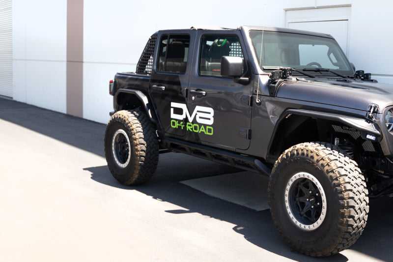 DV8 Offroad 18-23 Jeep Wrangler JL 4 Door FS-15 Series Rock Sliders DV8 Offroad 18-23 Jeep Wrangler JL 4 Door FS-15 Series Rock Sliders