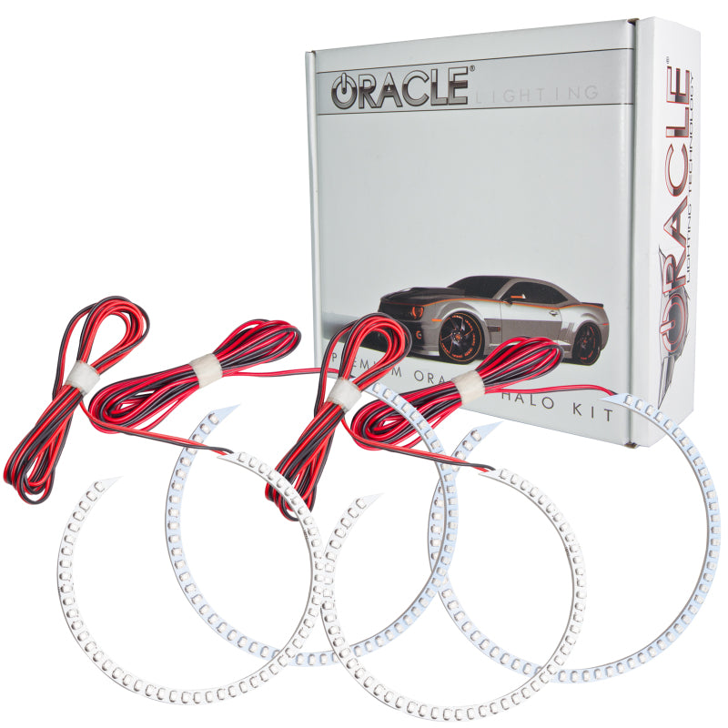 Oracle Chrysler 300 Base 05-10 LED Halo Kit - Red Oracle Chrysler 300 Base 05-10 LED Halo Kit - Red