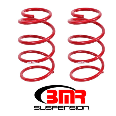 BMR 07-14 Shelby GT500 Front Drag Version Lowering Springs - Red