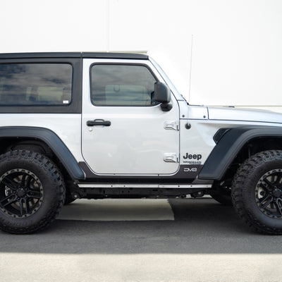 DV8 Offroad 18-23 Jeep Wrangler JL Rock Skins (2 Door Only)
