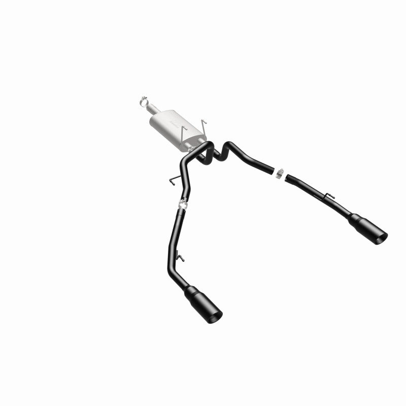 Magnaflow 09-15 Dodge Ram 1500 V8 Dual Spilt Rear Exit Black Stainless C/B Perf Exhaust Magnaflow 09-15 Dodge Ram 1500 V8 Dual Spilt Rear Exit Black Stainless C/B Perf Exhaust