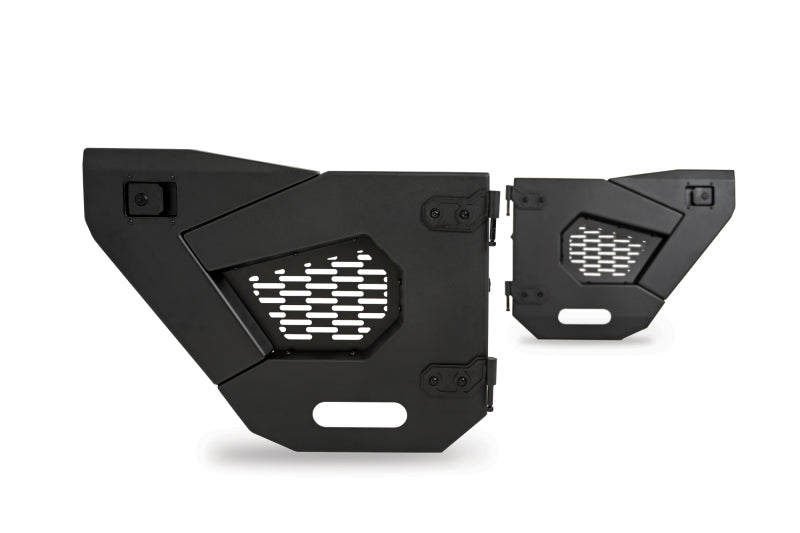 DV8 Offroad 18-22 Jeep Wrangler JL/JT Spec Series Half Doors - Rear Set DV8 Offroad 18-22 Jeep Wrangler JL/JT Spec Series Half Doors - Rear Set