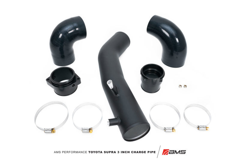 AMS Performance 2020+ Toyota Supra A90 Aluminum 3in Charge Pipe Kit AMS Performance 2020+ Toyota Supra A90 Aluminum 3in Charge Pipe Kit