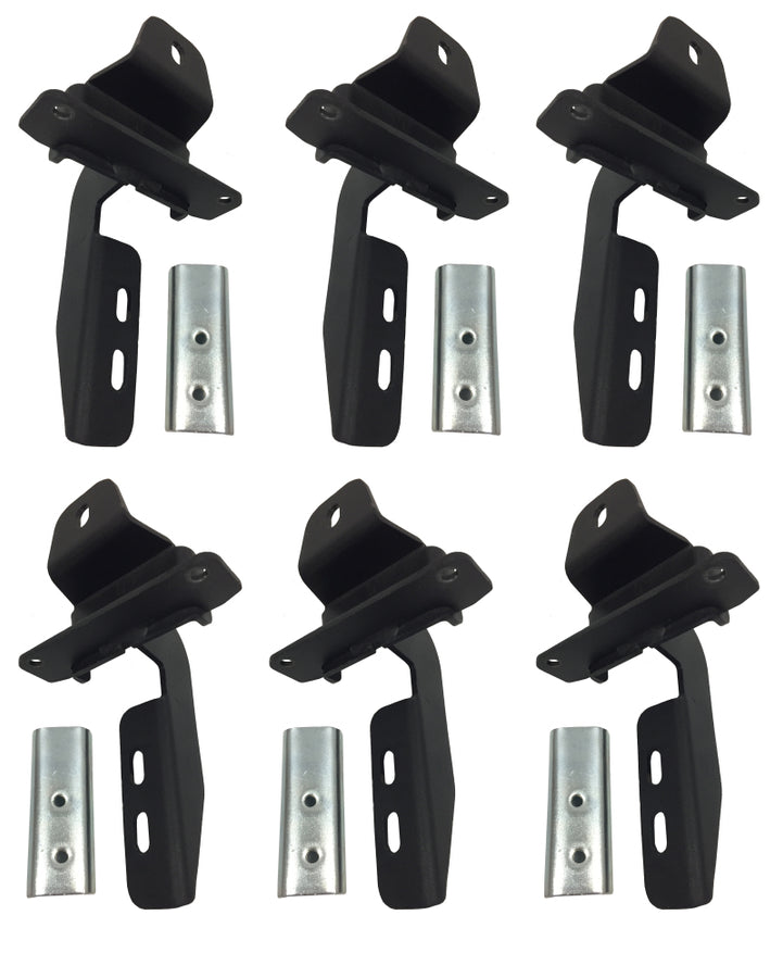 Go Rhino 18-20 Jeep Wrangler JLU Brackets for OE Xtreme Cab Length SideSteps Go Rhino 18-20 Jeep Wrangler JLU Brackets for OE Xtreme Cab Length SideSteps
