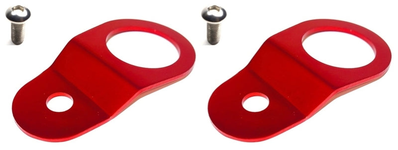 Torque Solution Radiator Mount Combo (RED) : Mitsubishi Evolution 7/8/9 Torque Solution Radiator Mount Combo (RED) : Mitsubishi Evolution 7/8/9