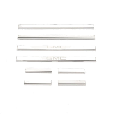 Putco 14-18 GMC Sierra LD - Double Cab w/ GMC Etching (8pcs) SS Door Sills