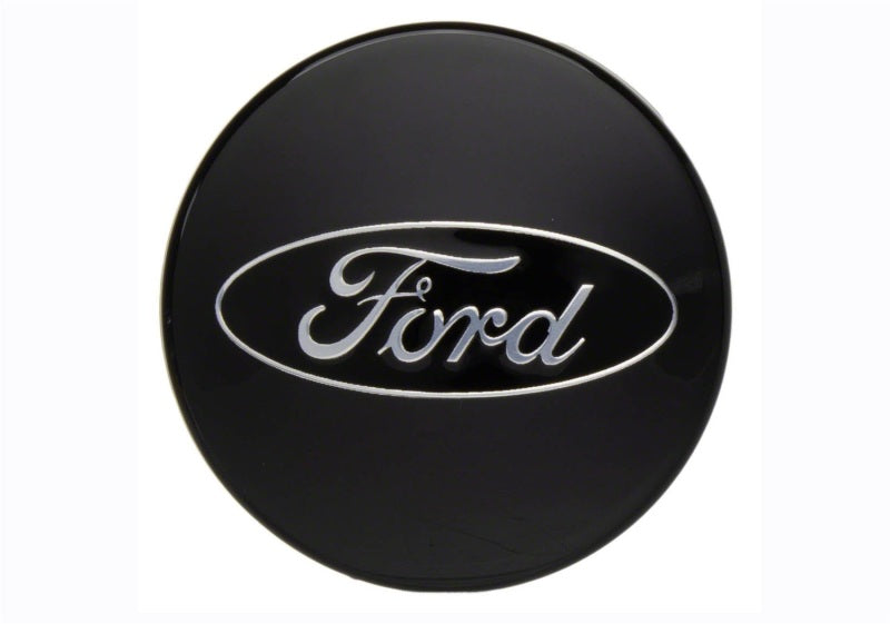 Ford Racing Car Black and Chrome Wheel Cap Ford Racing Car Black and Chrome Wheel Cap