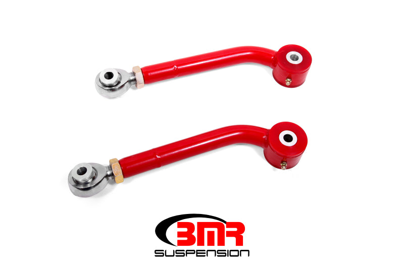 BMR 08-17 Challenger Upper Trailing Arms w/ Single Adj. Poly/Rod Ends - Red BMR 08-17 Challenger Upper Trailing Arms w/ Single Adj. Poly/Rod Ends - Red