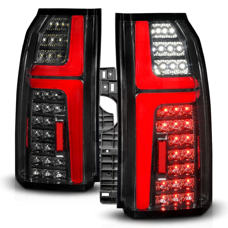 ANZO 15-20 Chevrolet Tahoe Sequential LED Tube Taillights Black ANZO 15-20 Chevrolet Tahoe Sequential LED Tube Taillights Black