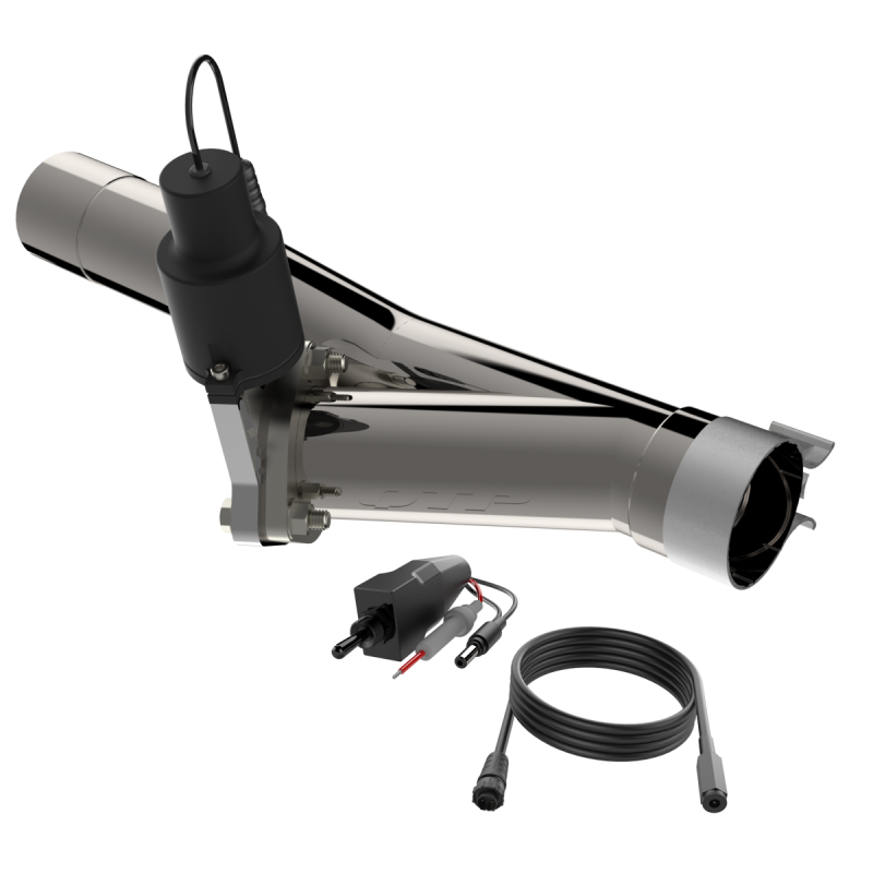 2019-2024 Ford Ranger 2.3L QTP  Aggressor Cutout Pipe 2019-2024 Ford Ranger 2.3L QTP  Aggressor Cutout Pipe