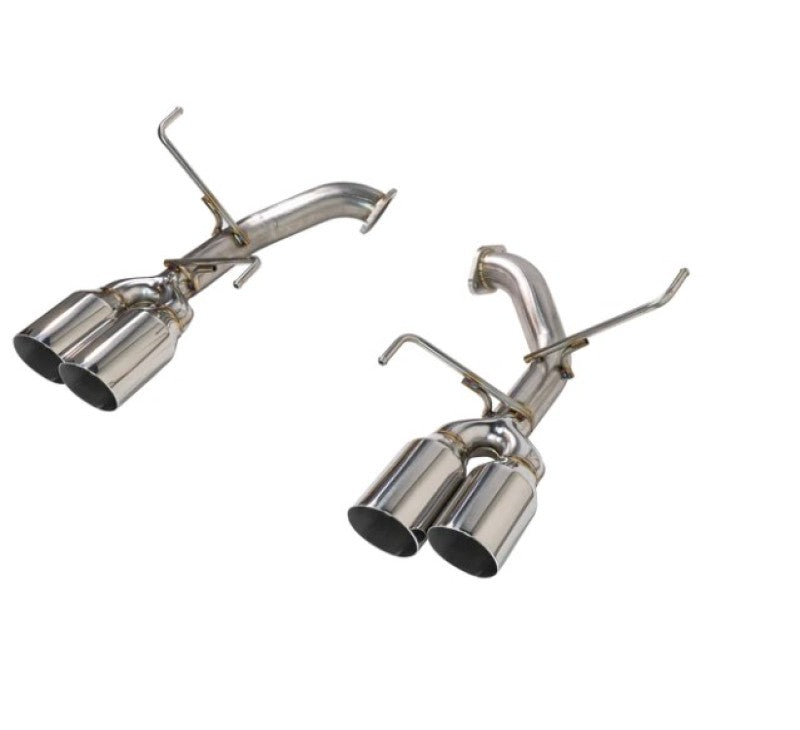 Remark 2022+ Subaru WRX (VB) 4in Axleback Exhaust w/ Stainless Single Wall Tip Remark 2022+ Subaru WRX (VB) 4in Axleback Exhaust w/ Stainless Single Wall Tip