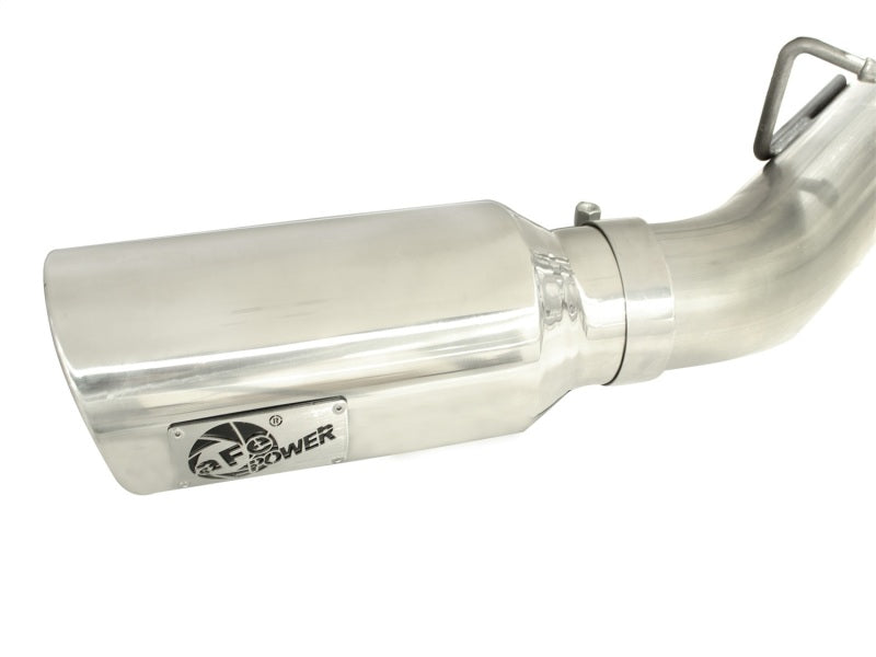 aFe MACHForce XP Exhaust Aluminized Dual Split DPF Back 11-15 GM Diesel Truck V8-6.6L (td) (pol tip) aFe MACHForce XP Exhaust Aluminized Dual Split DPF Back 11-15 GM Diesel Truck V8-6.6L (td) (pol tip)