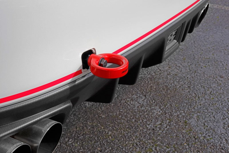 Perrin 15-19 Subaru WRX/STI Tow Hook Kit (Rear) - Red Perrin 15-19 Subaru WRX/STI Tow Hook Kit (Rear) - Red